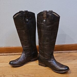 Frye Brown Over the Knee Boots